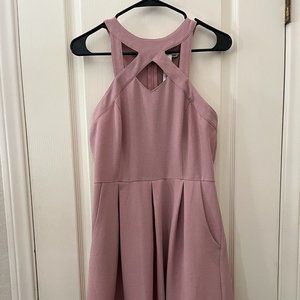 Speechless Brand Dusty Rose Pink Dress